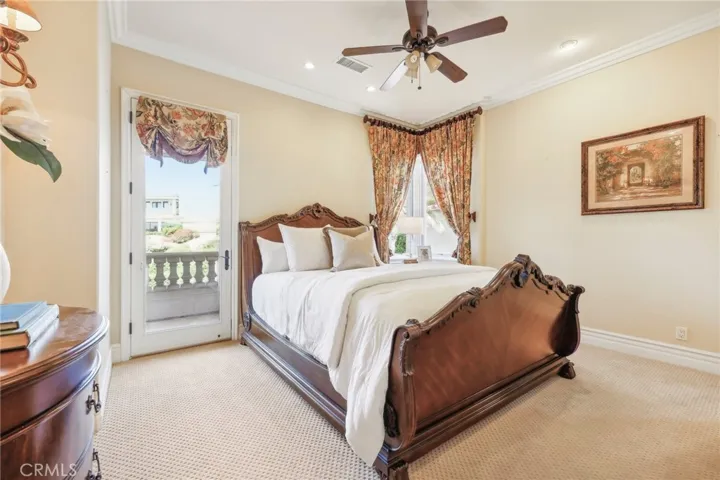 Another Bedroom has a front balcony.