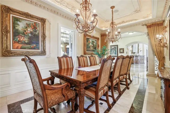 Formal Dining Room is regal!