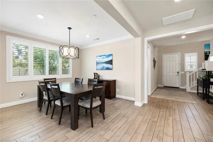 Dining front door
