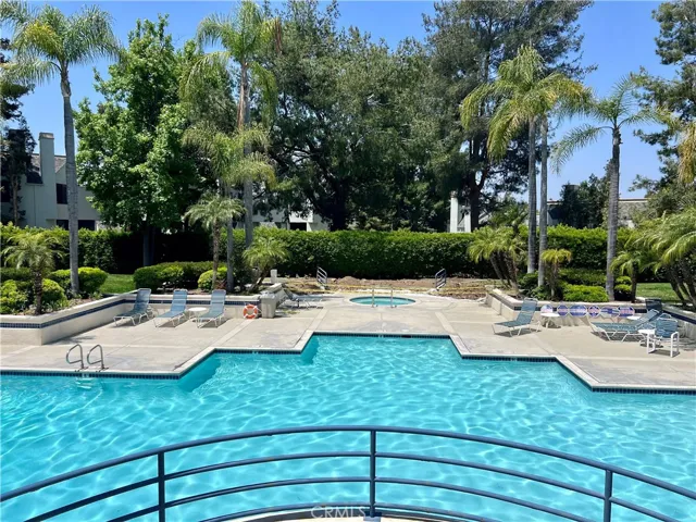 Main community pool and spa.
