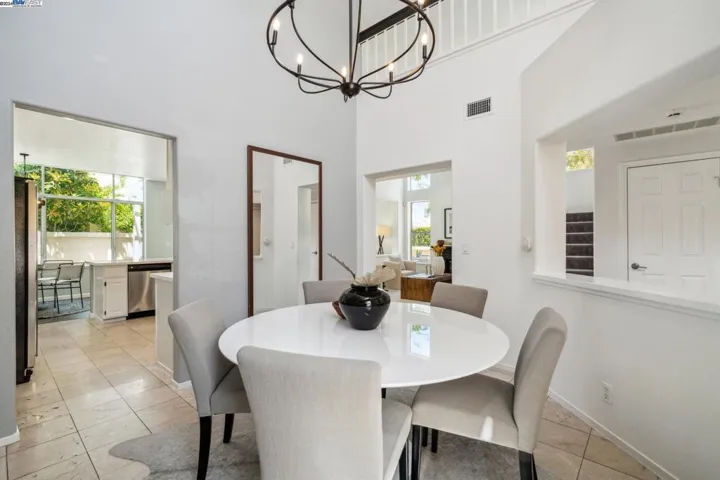 Dining Room Adjacent to Kitchen