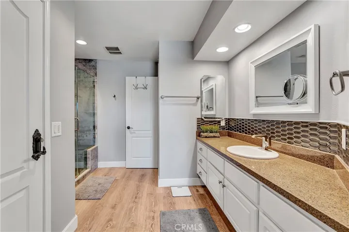Remodeled primary bath