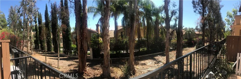 view from back private patio