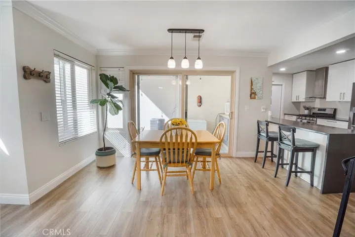 Dining Room off the kitchen