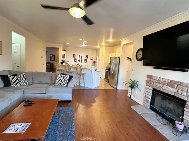 Gas starting fireplace
