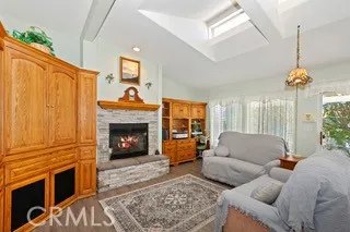 Fireplace in Family room