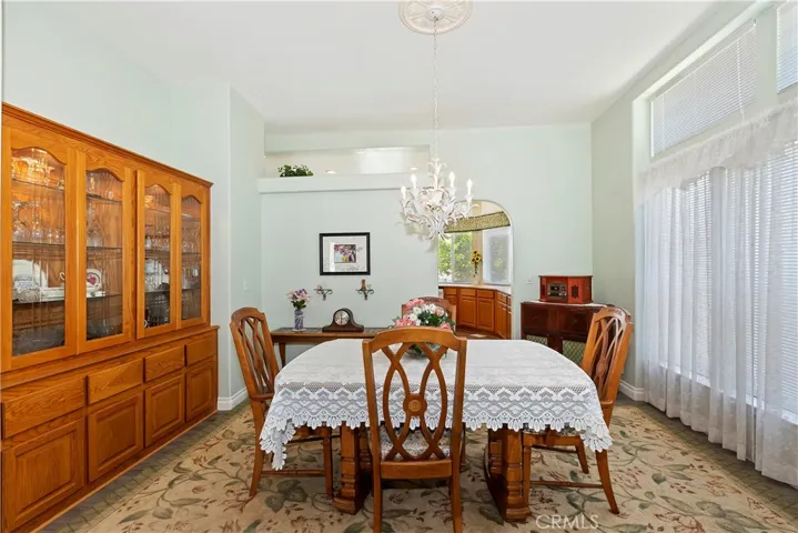Formal Dining Room with Built in China Cabinet