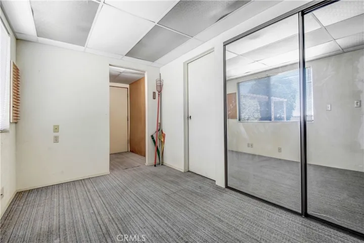 room at rear of garage
