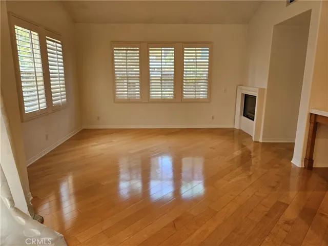 Spacious living area.
