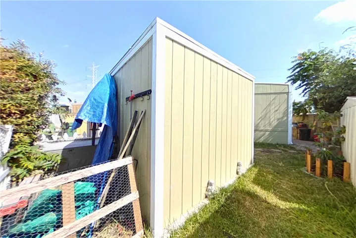 Back of Shed