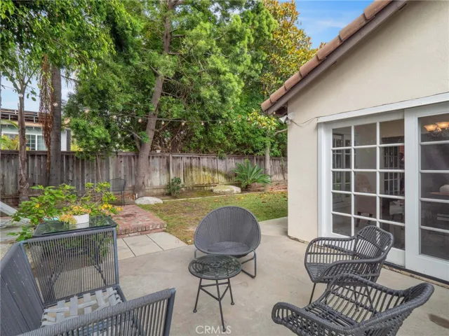 Backyard Seating Area