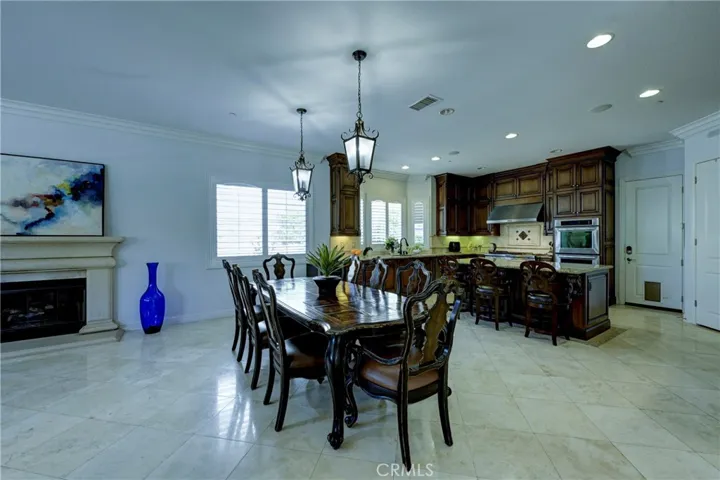 Stunning, easy care flooring throughout the first floor.