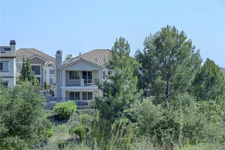 The view of the back of the property from Black Gold Golf Club.