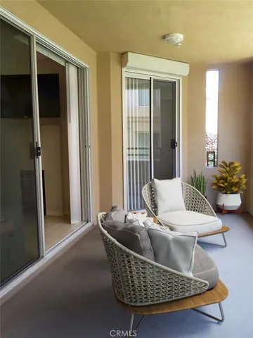 balcony digitally staged