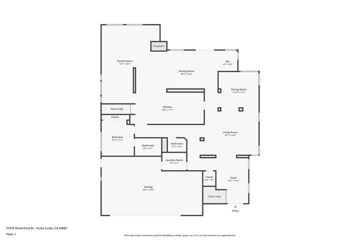 Level 1 - Floor Plan