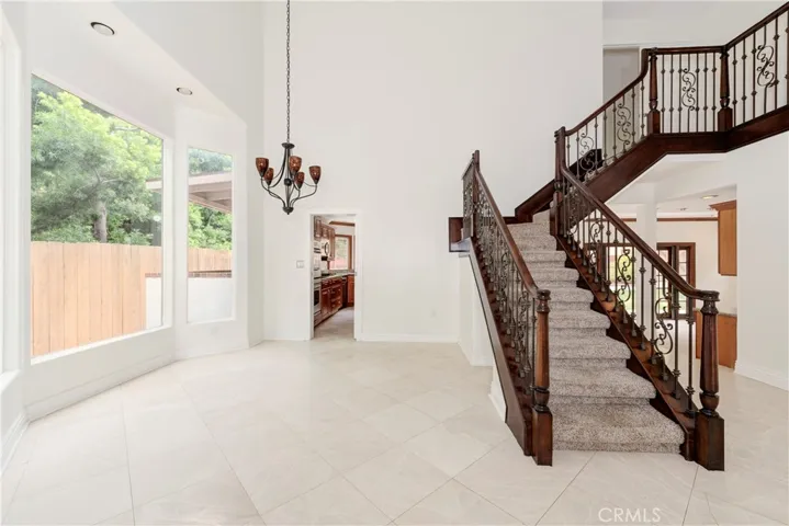 Stairs leading upstairs 
