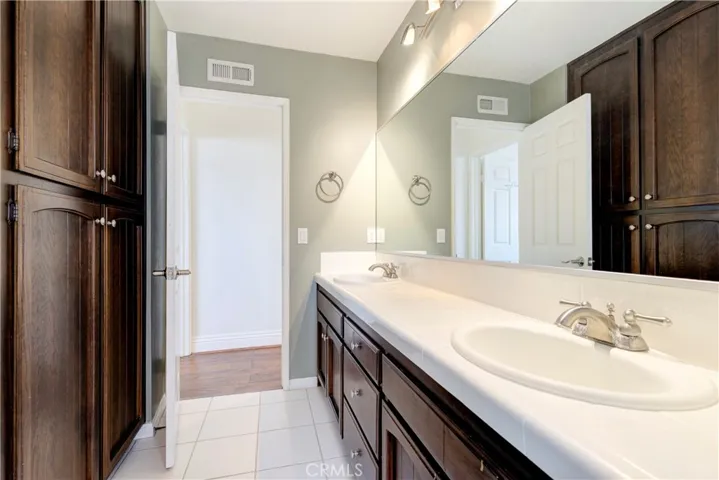 Jack and Jill bathroom