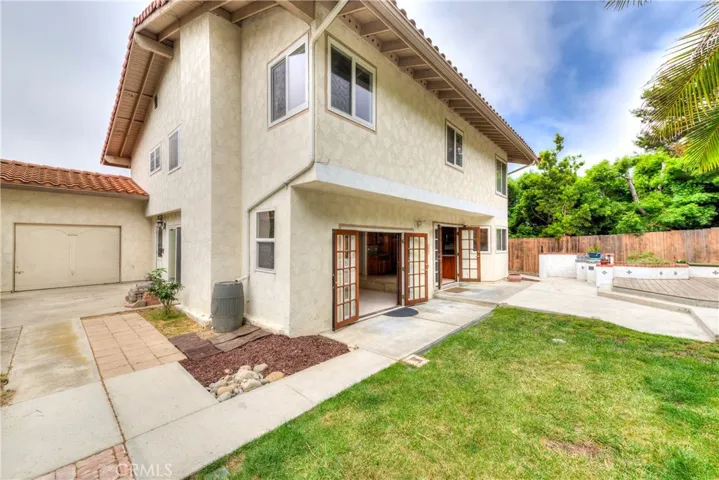 Large outside yard