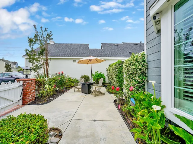 front patio area