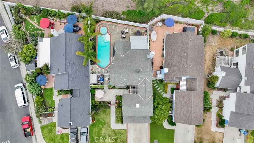 from above