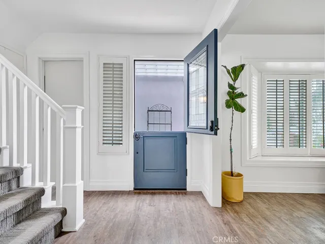 entryway and staircase