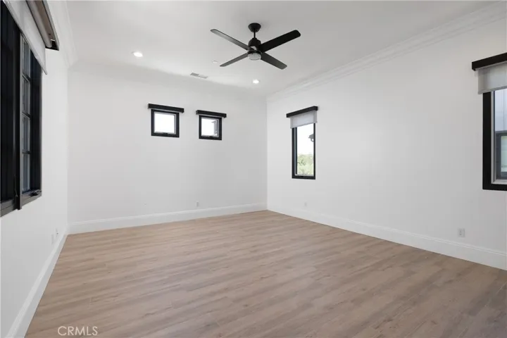 2nd bedroom with views of courtyard and Onsuite bath