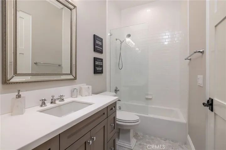 3rd bath with tub and shower