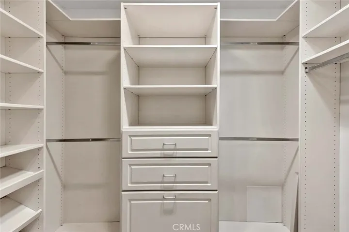 Primary walk-in closet