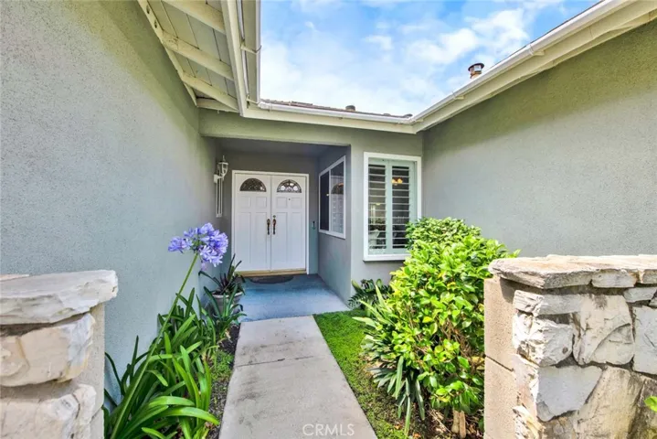 Exterior french door entry