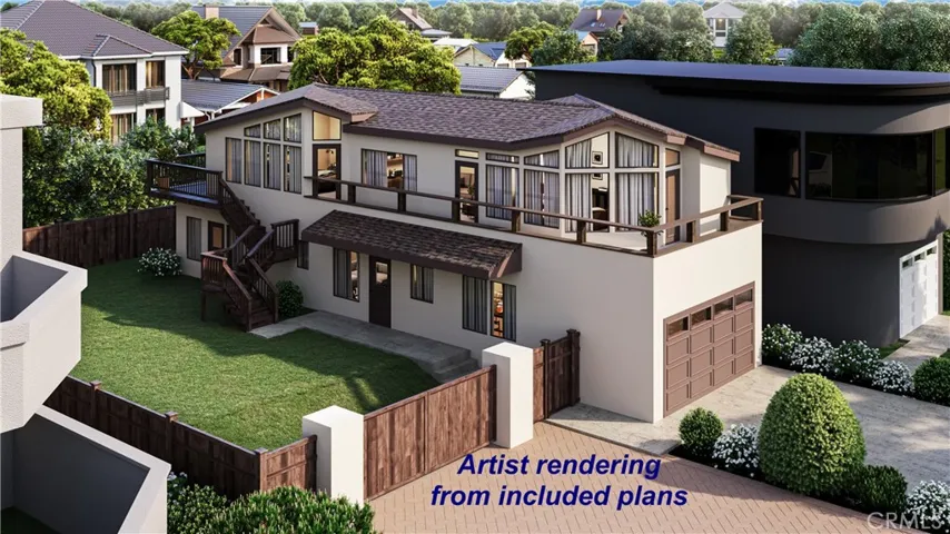 Artist rendering from plans