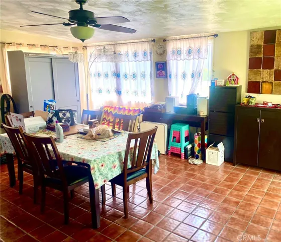 Large enclosed patio