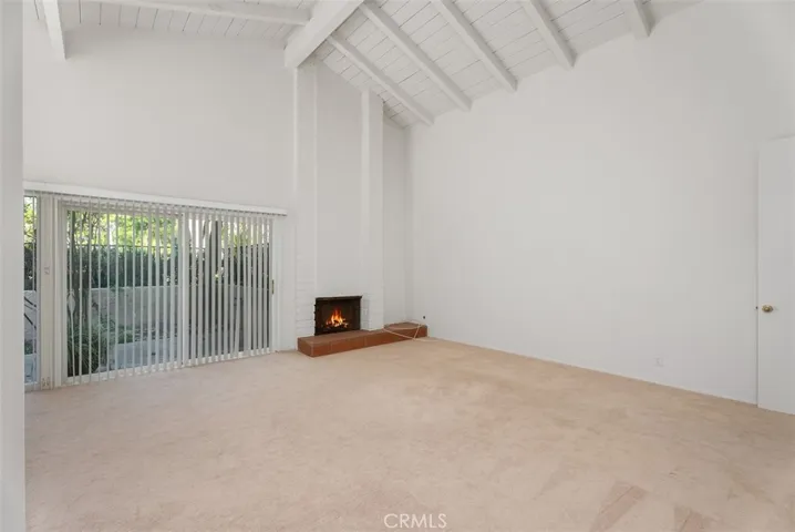 cozy fireplace in livingroom