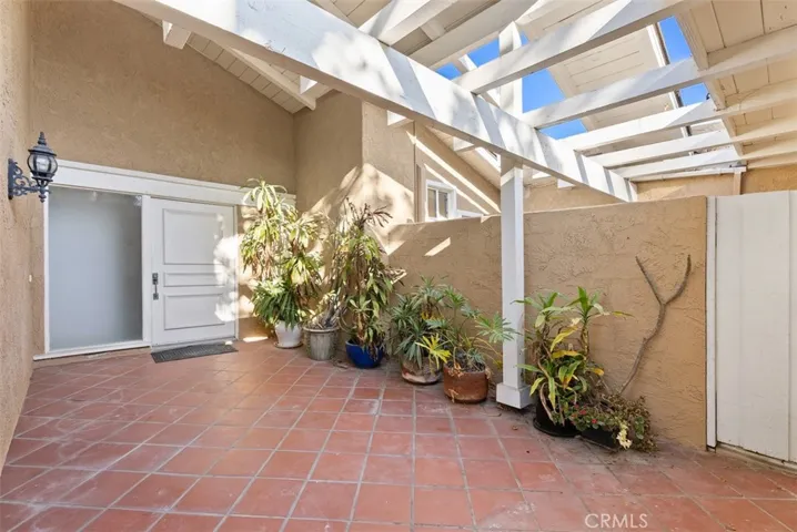 patio area