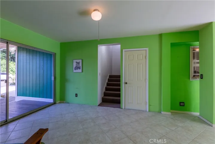 entrance to large upstairs potential