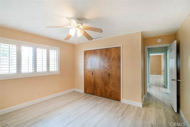 BEDROOM TWO, PLANTATION SHUTTERS