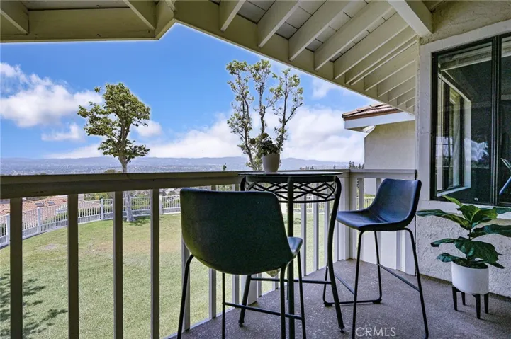 Balcony off Kitchen