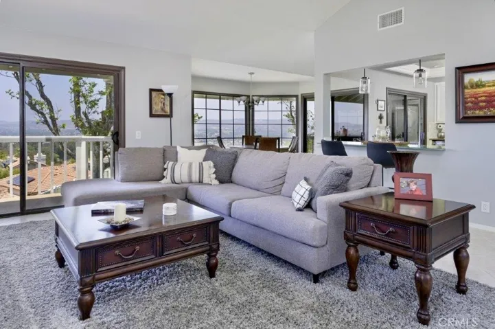 Open Concept Living Room with VIEWS!