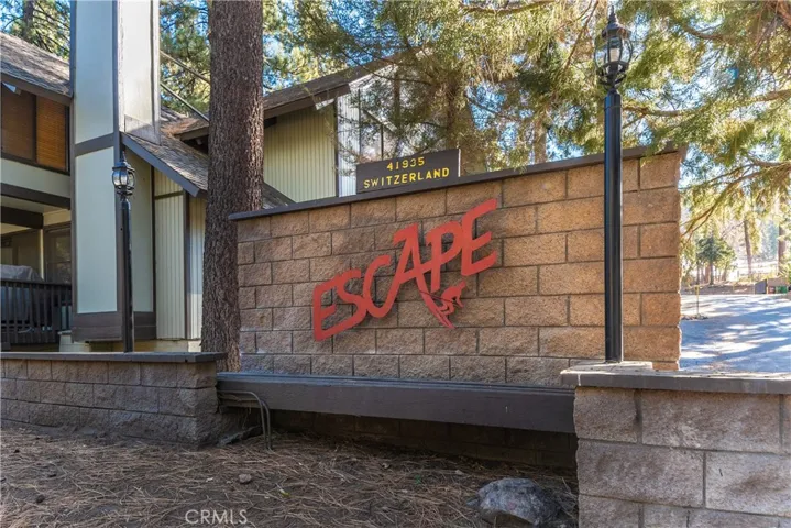 Front of Townhome entrance. Right next door to ski resort.