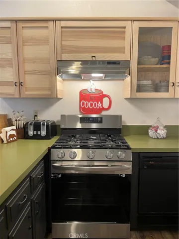 New self cleaning gas stove