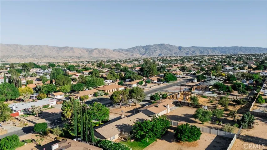 aerial view around the neighborhood