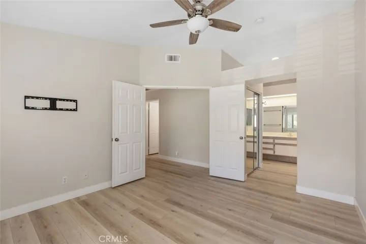 Alternate angle of the master bedroom
