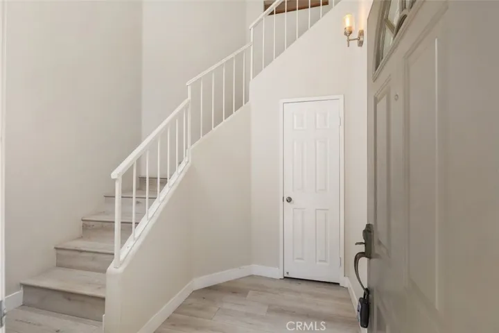 Storage closet as you enter thru the front door