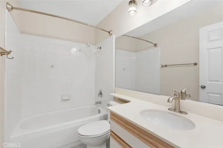 Hallway guest bathroom