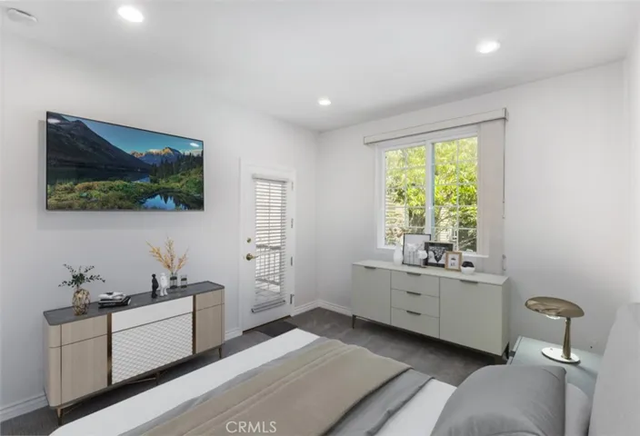 Virtually Staged- Master Bedroom View 1