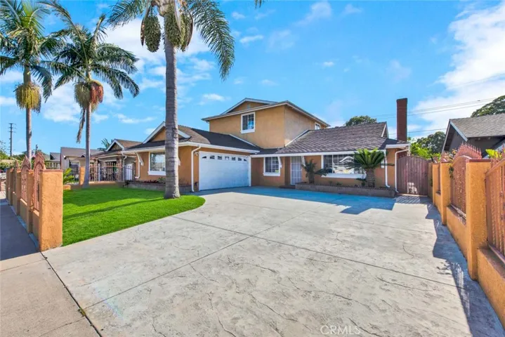 wide drive way view