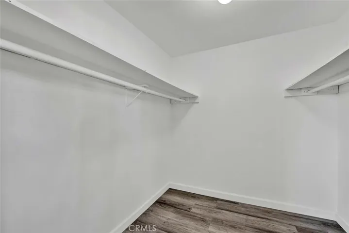 Second floor bedroom walking closet