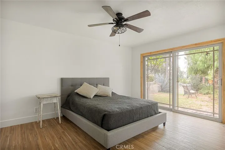 Master Bedroom Looks Out onto the Gorgeous Backyard!