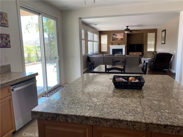 Kitchen and Family room