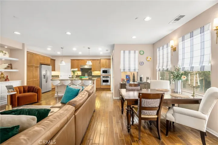 engineered hardwood floors throughout the main level