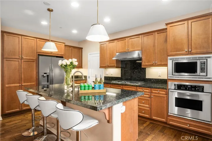 richly appointed cabinetry